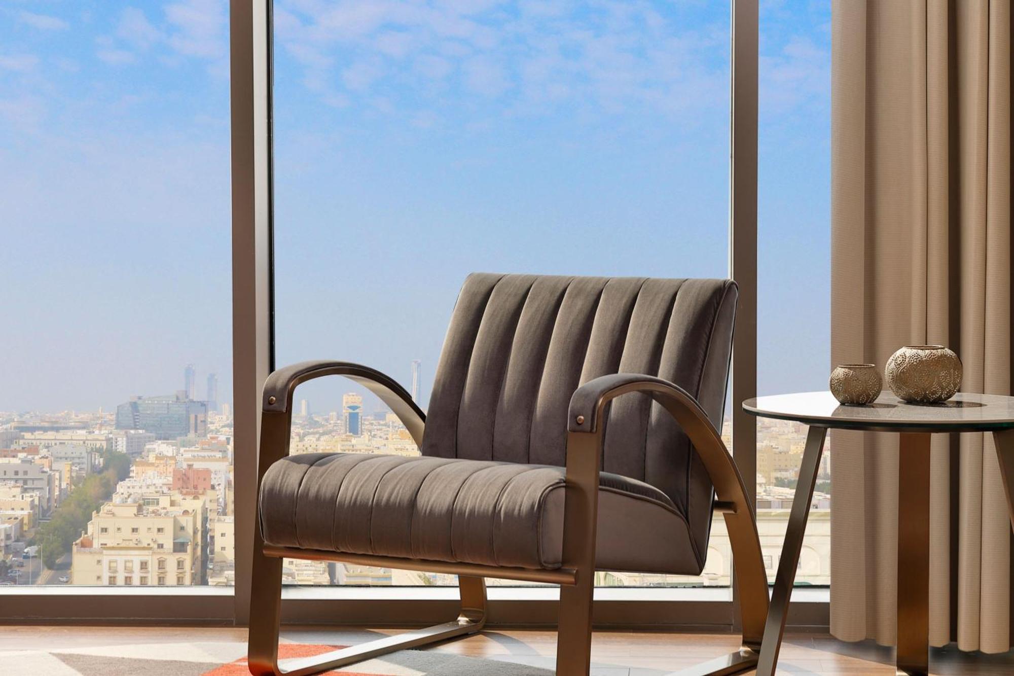 Jeddah Marriott Hotel Madinah Road Εξωτερικό φωτογραφία The 3D rendering of the interior of the apartment